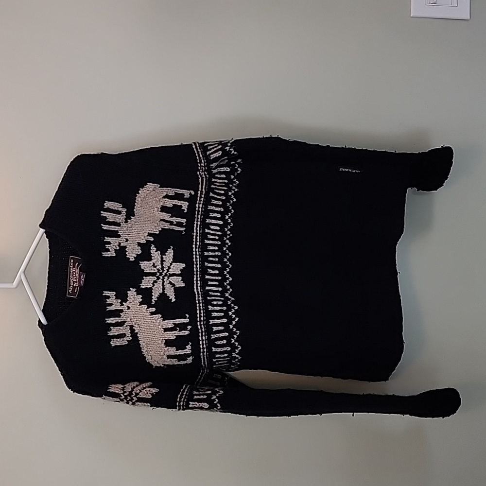 Abercrombie wool Christmas sweater